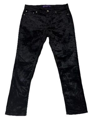 Ralph Lauren Purple Label Slim Fit Velvet Jeans Size 32x30